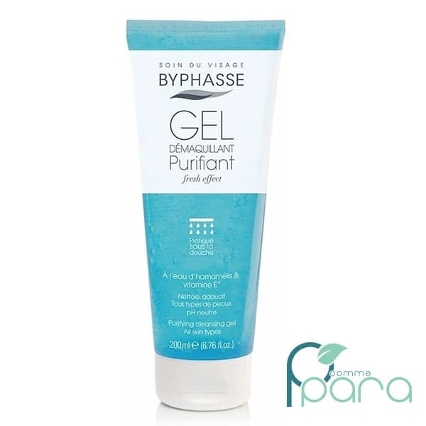BYPHASSE Gel Démaquillant Purifiant,200ml