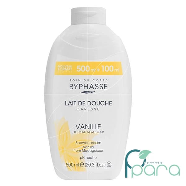 BYPHASSE Lait Douche Vanille Madagascar,600ml