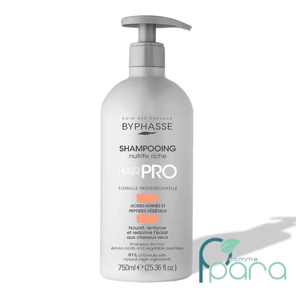 BYPHASSE Shampooing Nutritiv Riche Hair Pro,750ml