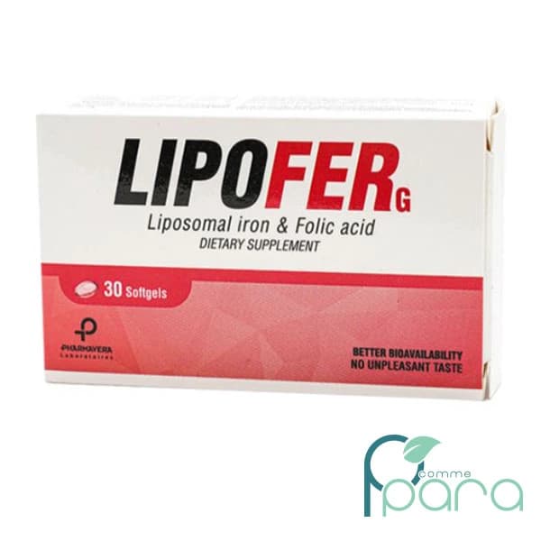 PHARMAVERA LipoFerg ,30 Capsules