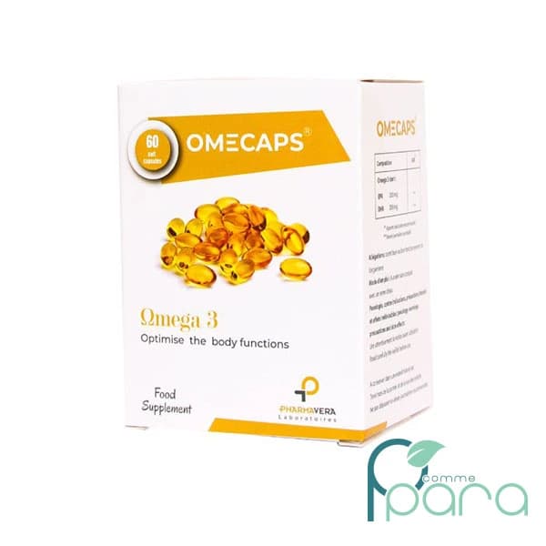 PHARMAVERA OmeCaps Omega3 ,60 Capsules