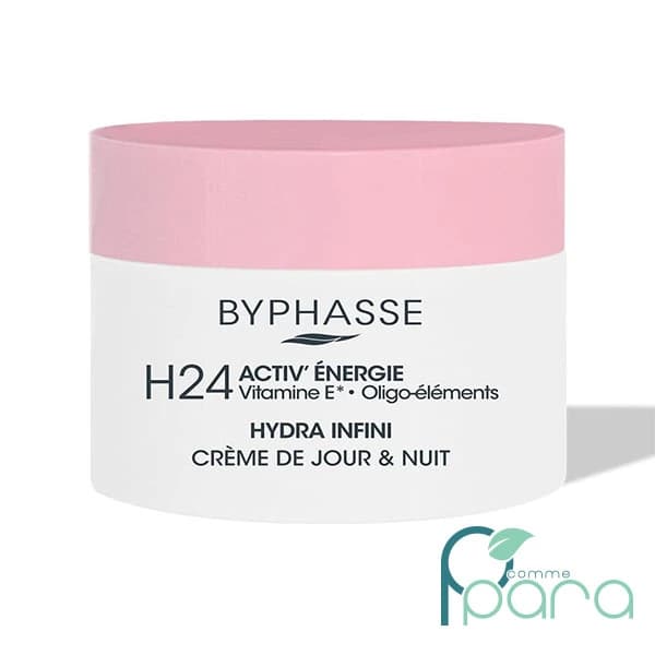BYPHASSE Crème Hydra Infini 24H,60ml Jour Et Nuit