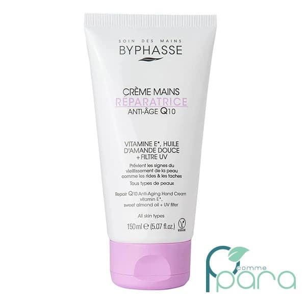 BYPHASSE Crème Mains Réparatrice Q10,150ml