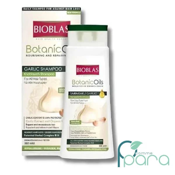 BIOBLAS Botanic Oils Garlic Shampoo ,360ml