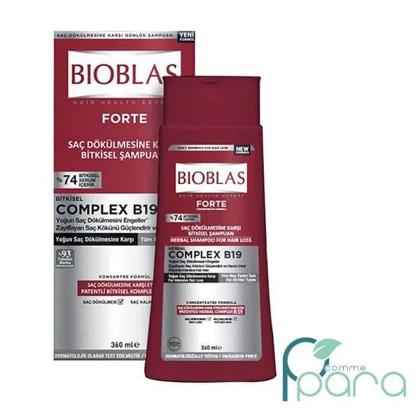 BIOBLAS Forte Shampoo Anti Chute Intensive,360ml