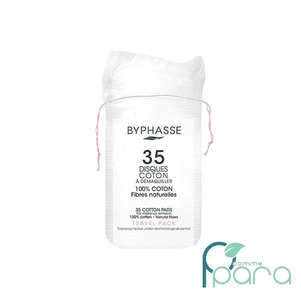 BYPHASSE Disques Coton Démaquillants,35U