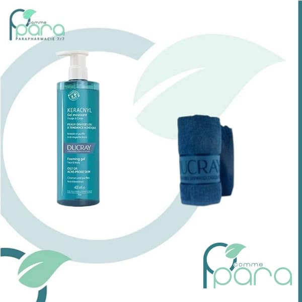 DUCRAY Keracnyl Pack4 +Serviette Offerte