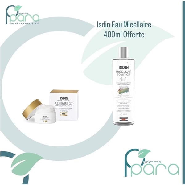ISDIN A.G.E Revérse Soin Visage+Eau Micellaire