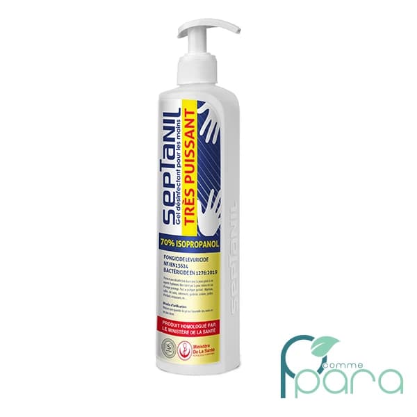 SEPTANIL Gel Hydra Alcoolique Très Puissant,500ml