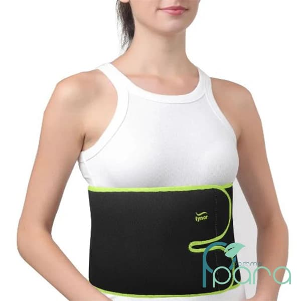 TYNOR Sport Ceinture Ajustable Abs Néo Vert