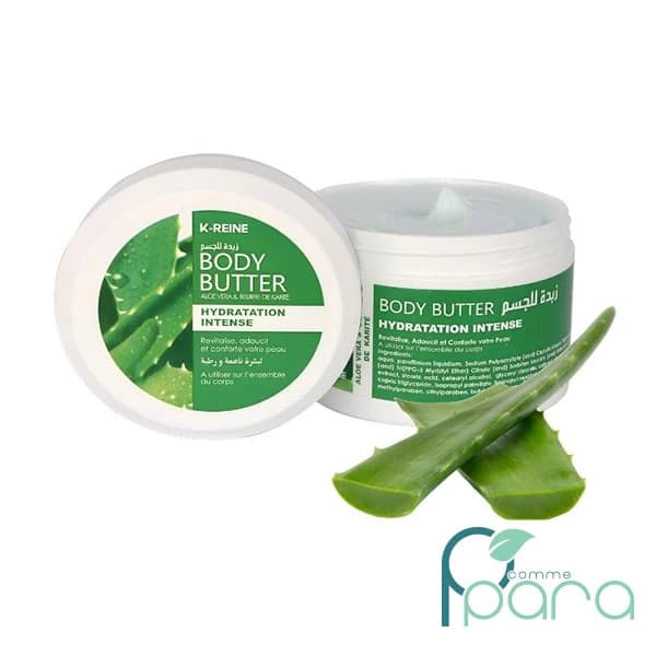 K REINE Beurre Corporel Aloe Vera Pot ,250ml