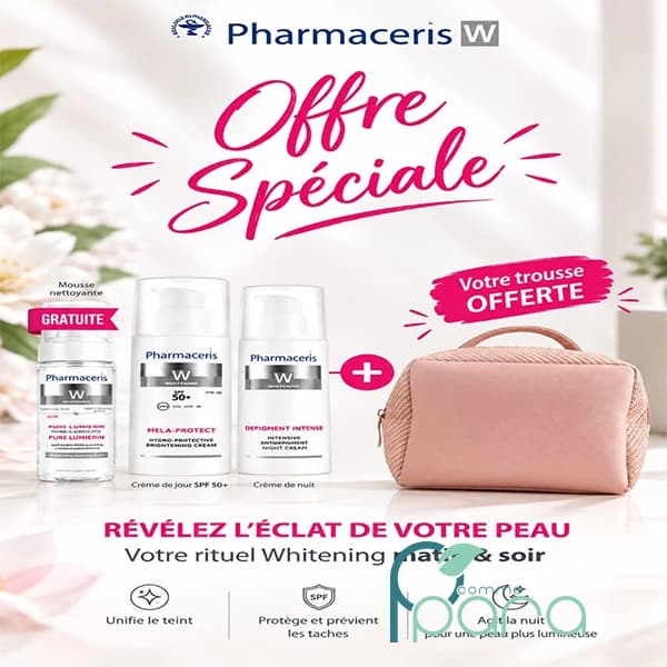 PHARMACERIS Trousse W Mousse Net+Crème Jour&Nuit