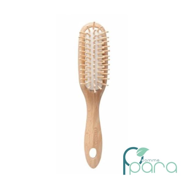 TITANIA Brosse Cheveux En Bois Pneumatique,21,5Cm
