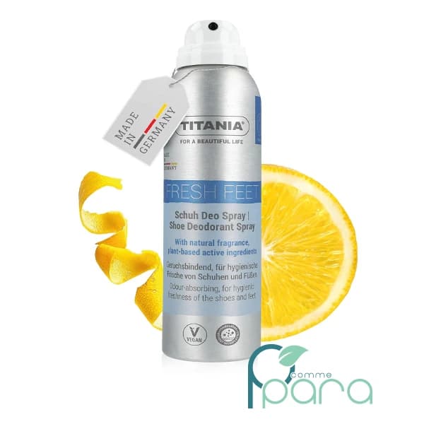 TITANIA Spray Déo Fresh Feet Citron,150ml
