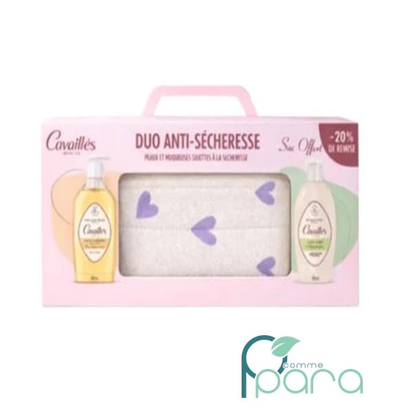 CAVAILLES Duo Anti Sècheresse +Sac Offert