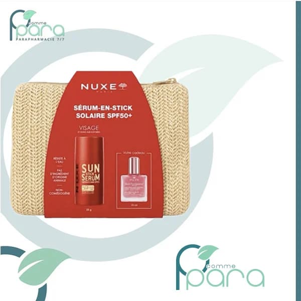 NUXE Trousse Sérum Stick+Huile Or Floral Offert