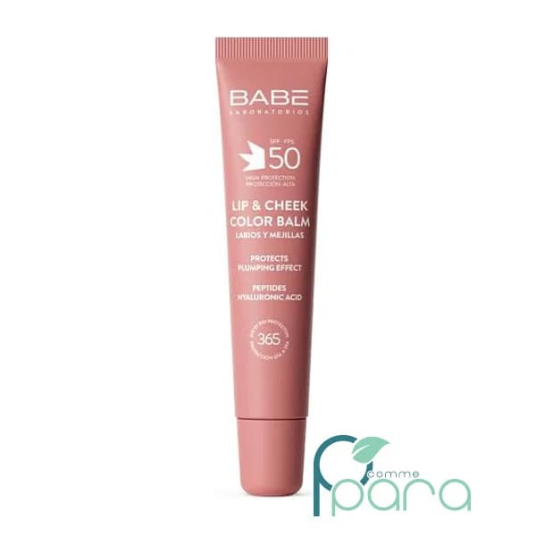 BABE Baume à Lèvres SPF50 Rose ,20ml