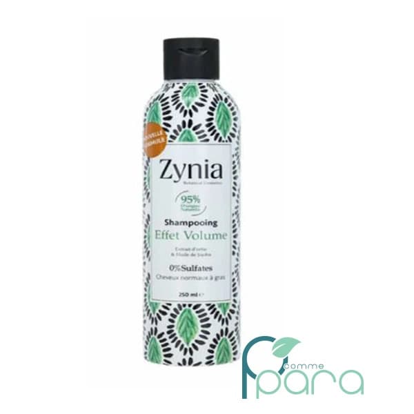 ZYNIA Shampooing Effet Volume Ortie ,250ml
