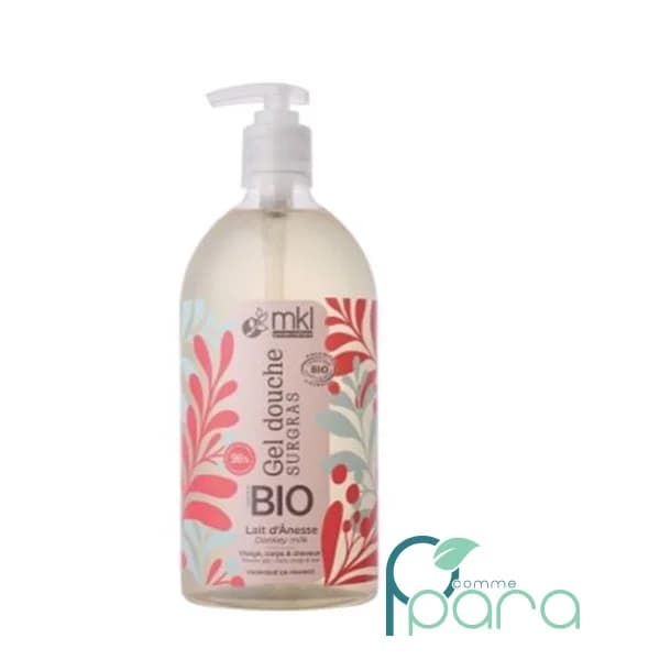 MKL Gel Douche Lait D’Ânesse Bio , 1 Litre