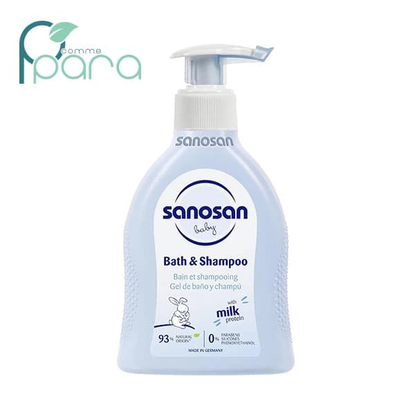 SANOSAN Baby Bath & Shampoo , 200ml