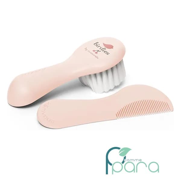 SUAVINEX Brosse-Peigne Rose Birdies