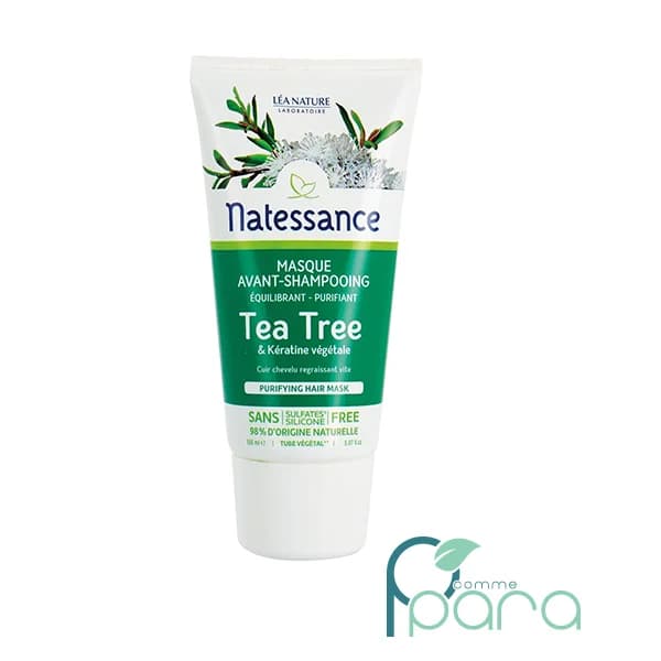 NATESSANCE Masque Avant-Shamp Tea Tree,150ml