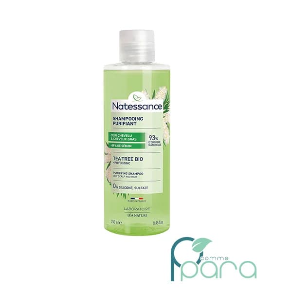 NATESSANCE Shampooing Équilibrant Purifiant,250ml