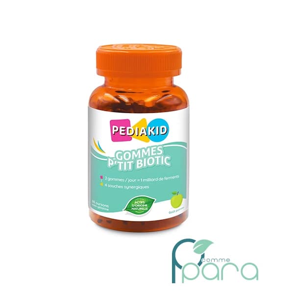 PEDIAKID Gommes P’tit Biotic , 60 Gommies