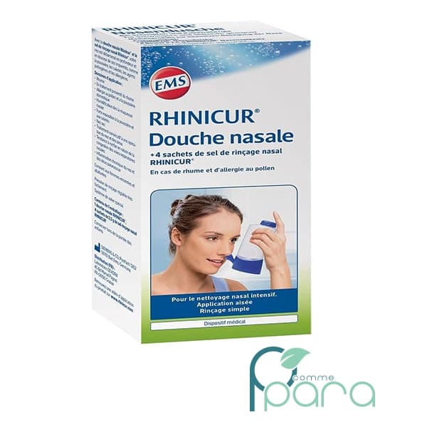 RHINICUR Douche Nasale+4 Sachets De Sel