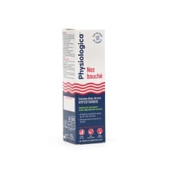 PHYSIOLOGICA NEZ BOUCHÉ SOLUTION D'EAU DE MER HYPERTONIQUE SPRAY 100ML