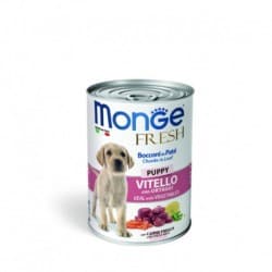 BOITE MONGE PUPPY VEAU 400 GR