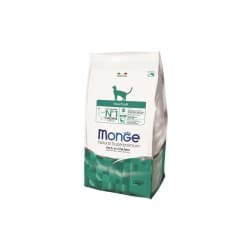 MONGE CROQUETTE POUR CHAT HAIRBALL POULET 1,5 KG