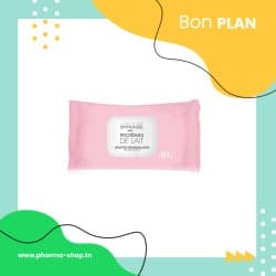 BYPHASSE LINGETTES DEMQUILLANTES PROTEINES DE LAIT 40 UNITES
