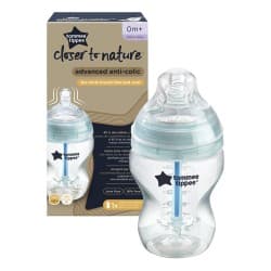 TOMMEE TIPPEE BIBERON ADVANCED ANTI-COLIQUE TURQUOISE 0M+ 260ML