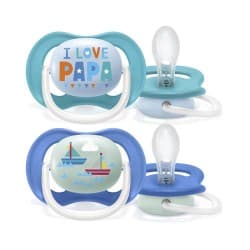 AVENT 2 SUCETTES 6-18M SCF080/03