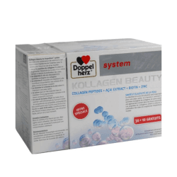 DOPPEL HERZ AKTIV KOLLAGEN BEAUTY 30 DOSES AVEC (10 DOSES GRATUITS)
