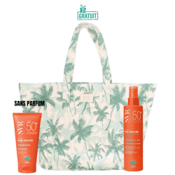 SVR SUN SECURE BLUR SANS PARFUM SPF50+ 50ML+ SPRAY HYDRATANT SPF50+ 200ML+SAC (OFFERT)