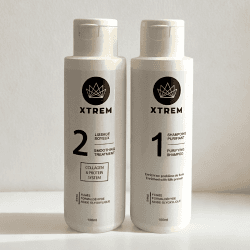 XTREM MINII KIT SHAMPOING PURIFIANT 100ML+LISSAGE SOYEUX 100ML