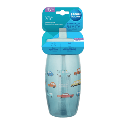 CANPOL BABIES TASSE DE SPORT AVEC BEC VERSEUR PLIABLE 400ML 56/618
