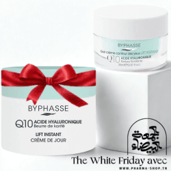 BYPHASSE GEL CREME LIFT INSTANT Q10 CONTOUR DES YEUX 20ML+CREME LIFT INSTANT Q10 SOIN DE JOUR 60ML (OFFERT)
