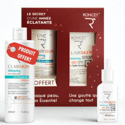 RONCEY COFFRET CLAIRSKIN SERUM ECLAIRCISSANT ANTI TACHES 30ML+EAU MICELLAIRE ECLAIRCISSANT 250ML (OFFERT)