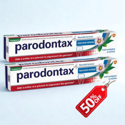 PARODONTAX DENTIFRICE FLUOR FRAICHEUR INTENSE 75ML (-50% SUR LE 2 EME )