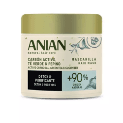 ANIAN MASQUE CHARBON ACTIF THE VERT CONCOMBRE 350ML