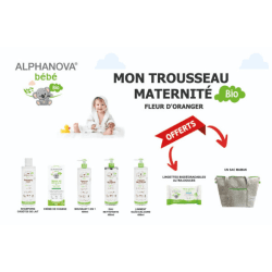 ALPHANOVA BEBE MON TROUSSEAU MATERNITE BIO FLEUR DORANGER