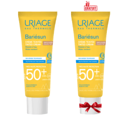 URIAGE BARIESUN CREME SOLAIRE TEINTEE DOREE SPF50+ 50ML + (LE 2 EME OFFERT)