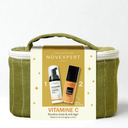 NOVEXPERT COFFRET SERUM BOOSTER A LA VITAMINE C 30 ML+MOUSSE NETTOYANTE FLASH ECLAT 40ML (OFFERT)