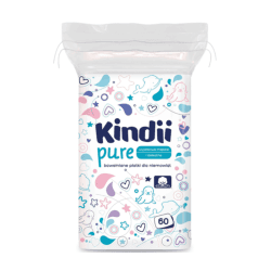 CLEANIC KINDII COTONS RECTANGULAIRES POUR BEBE 60 PIECES