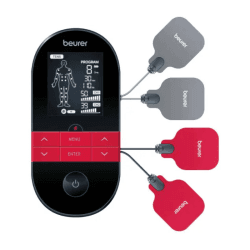 BEURER HEAT ELECTROSTIMULATEUR TENS/EMS NUMERIQUE AVEC FONCTION DE CHALEUR EM 59