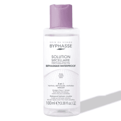 BYPHASSE SOLUTION MICELLAIRE DEMAQUILLANTE 4EN1 BIPHASIQUE WATERPROOF 100ML