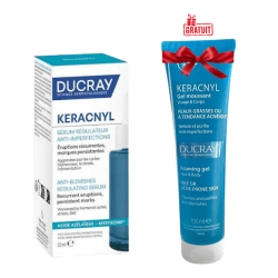 DUCRAY KERACNYL SERUM REGULATEUR ANTI IMPERFECTIONS 30ML+ KERACNYL GEL MOUSSANT 100ML (OFFERT)